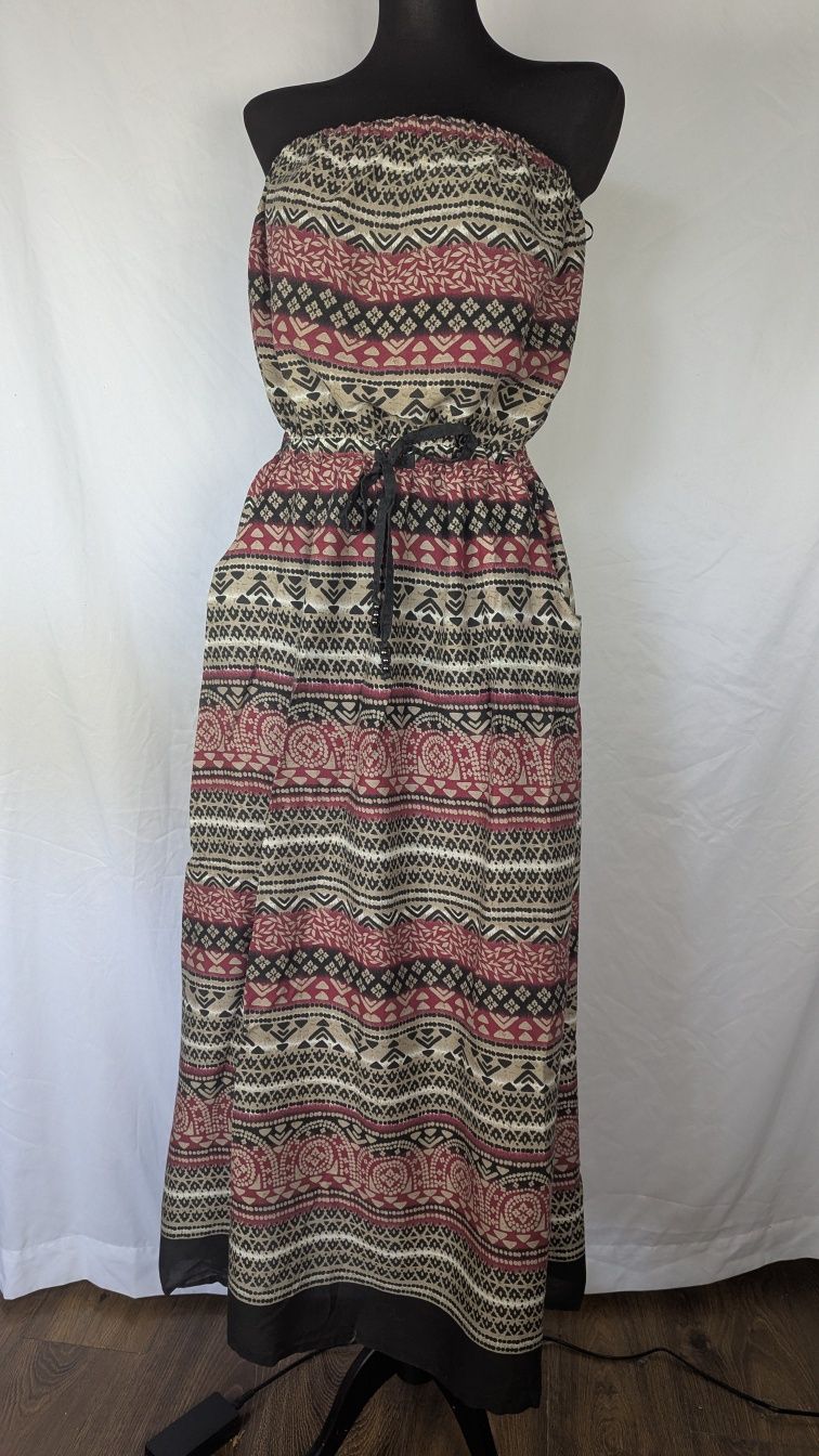 Sukienka letnia maxi 100% wiskoza