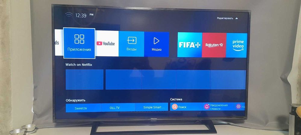 Телевизор Hisense H43B7300 4к разрешение 43 дюйма