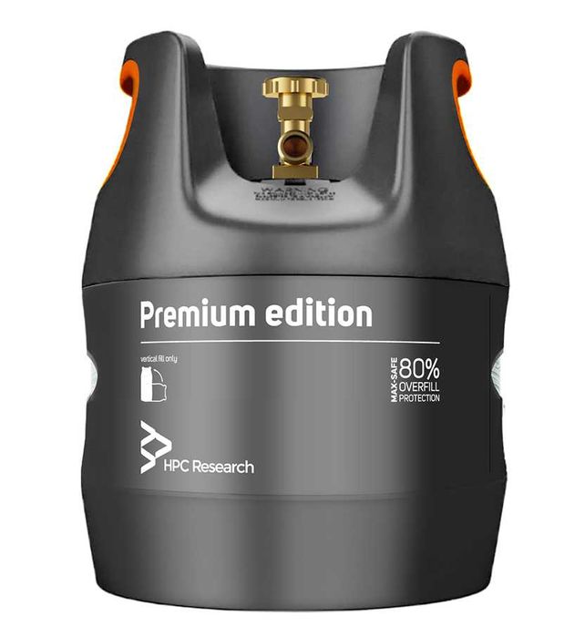 Газовий балон HPCR (Чехія): 12.7л/18.2л./24.5л./26,2л З ВІДСІКАЧЕМ