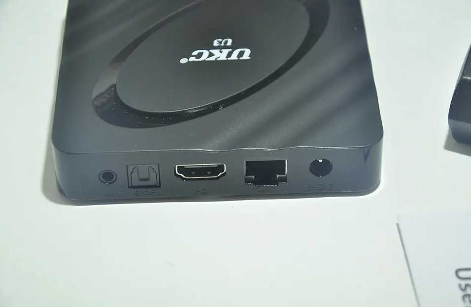 Smart TV приставка UKC U3 2/16GB Android 9.1 Wi-Fi 4K YouTube