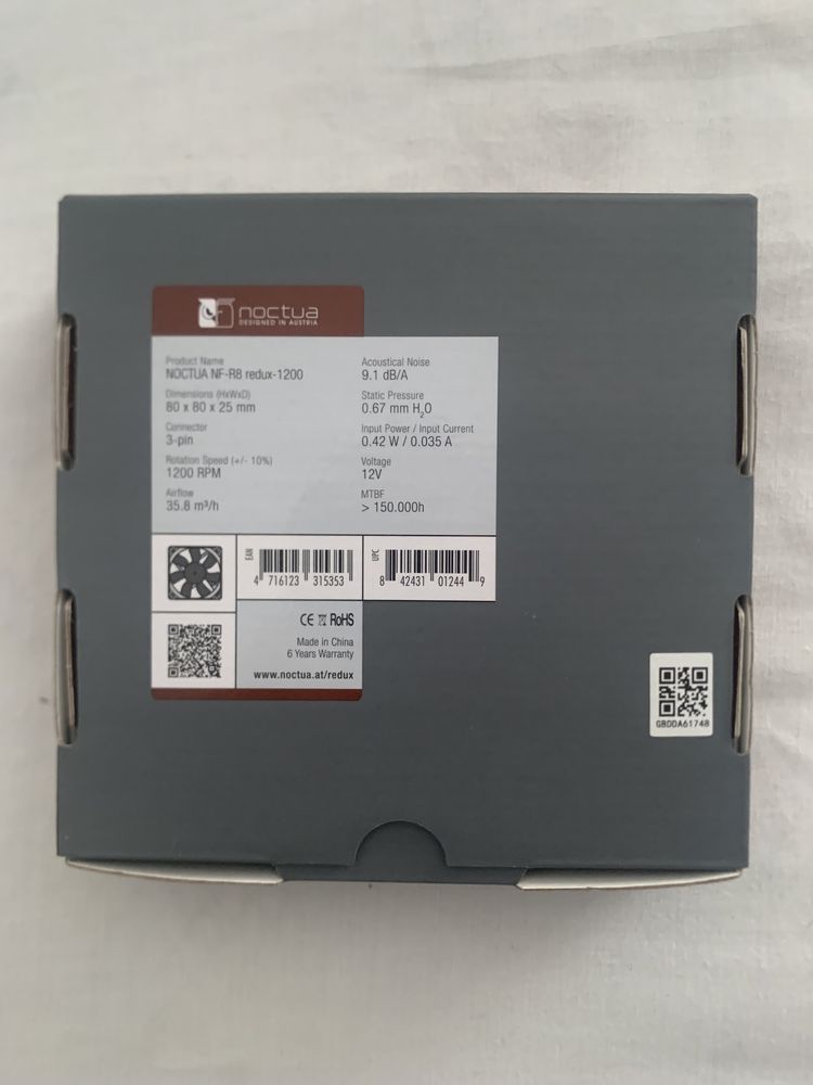 Noctua NF-R8 REDUX