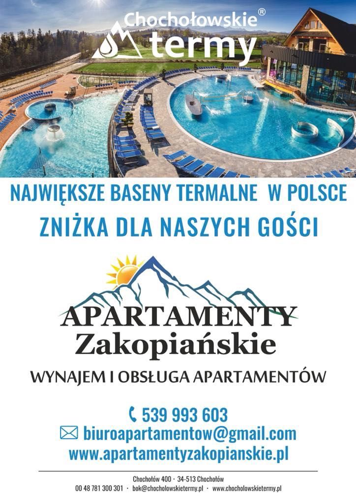 Apartament Zakopane Krokus Zakopane basen sauna jacuzzi siłownia