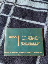 Instrukcje Obsługi Romet Komar 1972