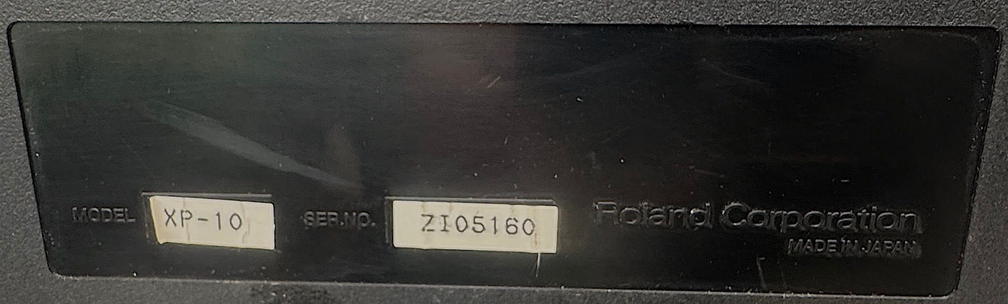 Roland XP-10 Multitimbral Synthesizer