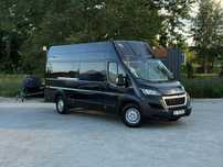 Peugeot Boxer 2.2 165KM / Maxi L4 H3 / 2019R / Czarny / ZAREJESTROWANY W PL / Po Serwisie