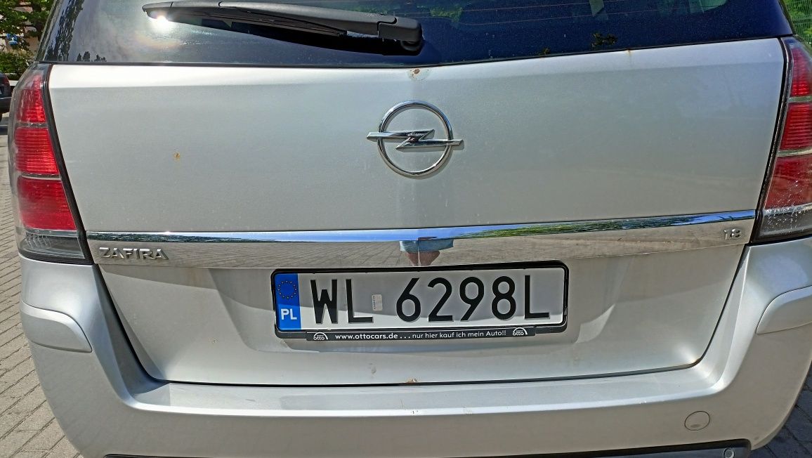 Opel Zafira 1.8 benz + gaz 2007r.