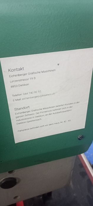 Maszyna do papieru Citoborma 280 sprawna