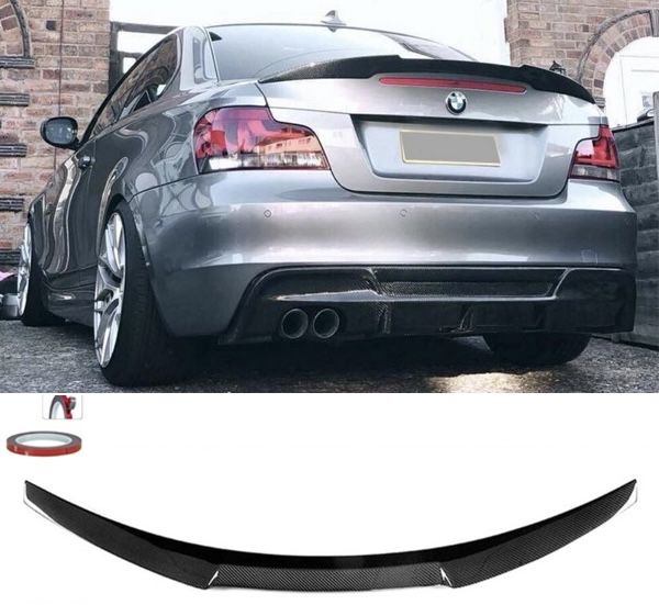 LIP SPOILER AILERON PALA ABA LÂMINA AVENTAL LÁBIO BMW SÉRIE 1 E82 E88 LOOK M4 CS GTS M PERFORMANCE AC SCHNITZER