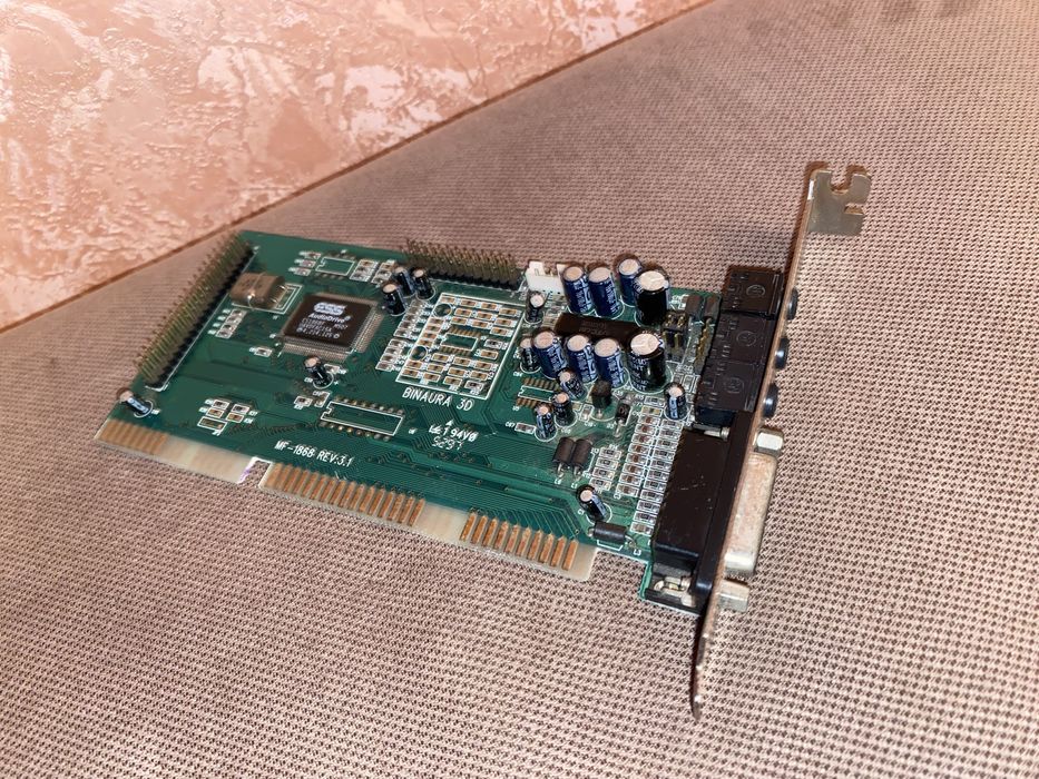 Раритетные звуковые карты ISA в коллекцию