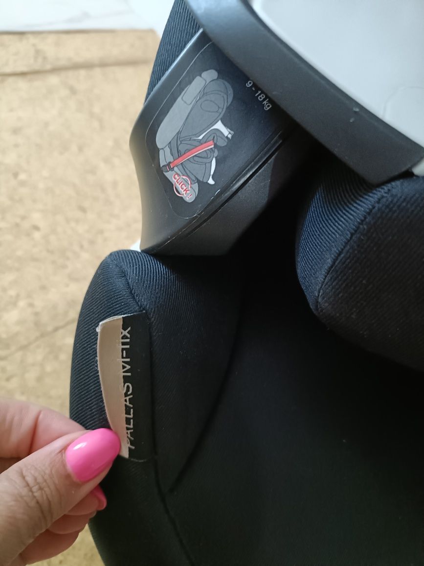 Cadeira bebe/criança auto 1,2,3 cibex Pallas M fix