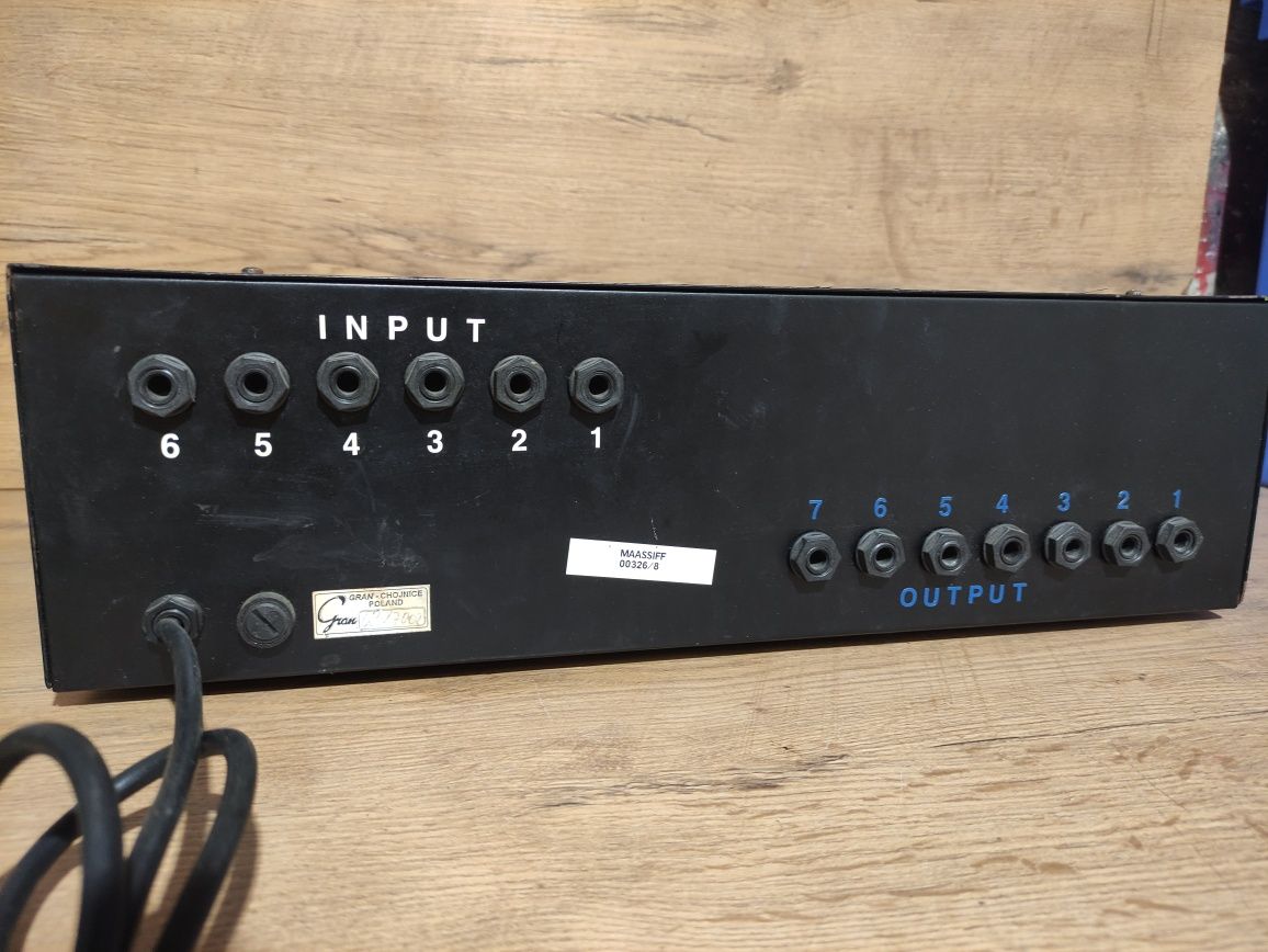 Mikser korektor Equalizer Audio CD Mikrofon Gran