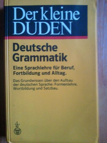 Der kleine duden. Deutsche grammatik.