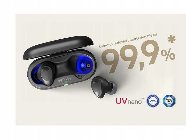 Słuchawki bezprzewodowe douszne LG TONE-T90S AEUSLBK