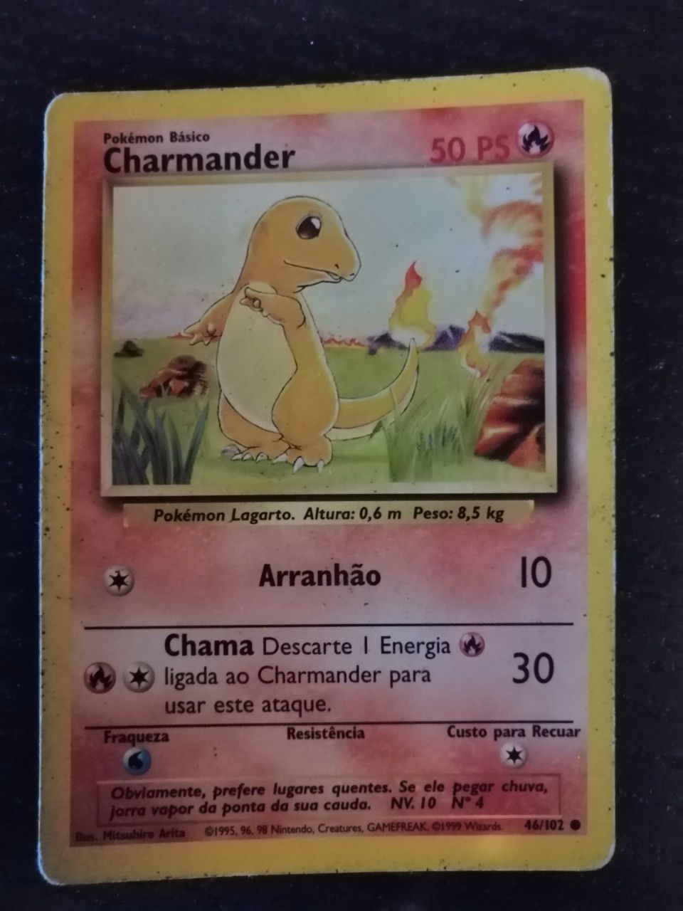 Charmander primeira edição