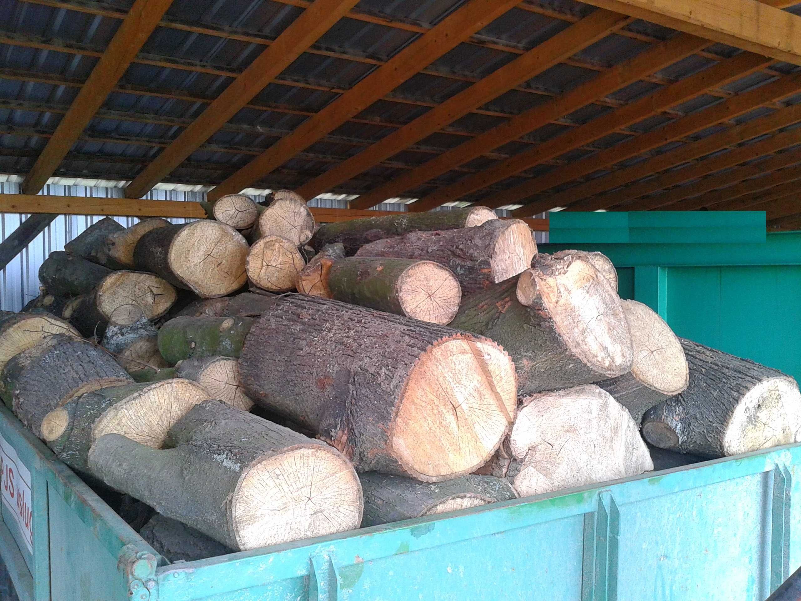 SUCHE Drewno OPAŁOWE- TRANSPORT, do pieca, kominka, drzewo