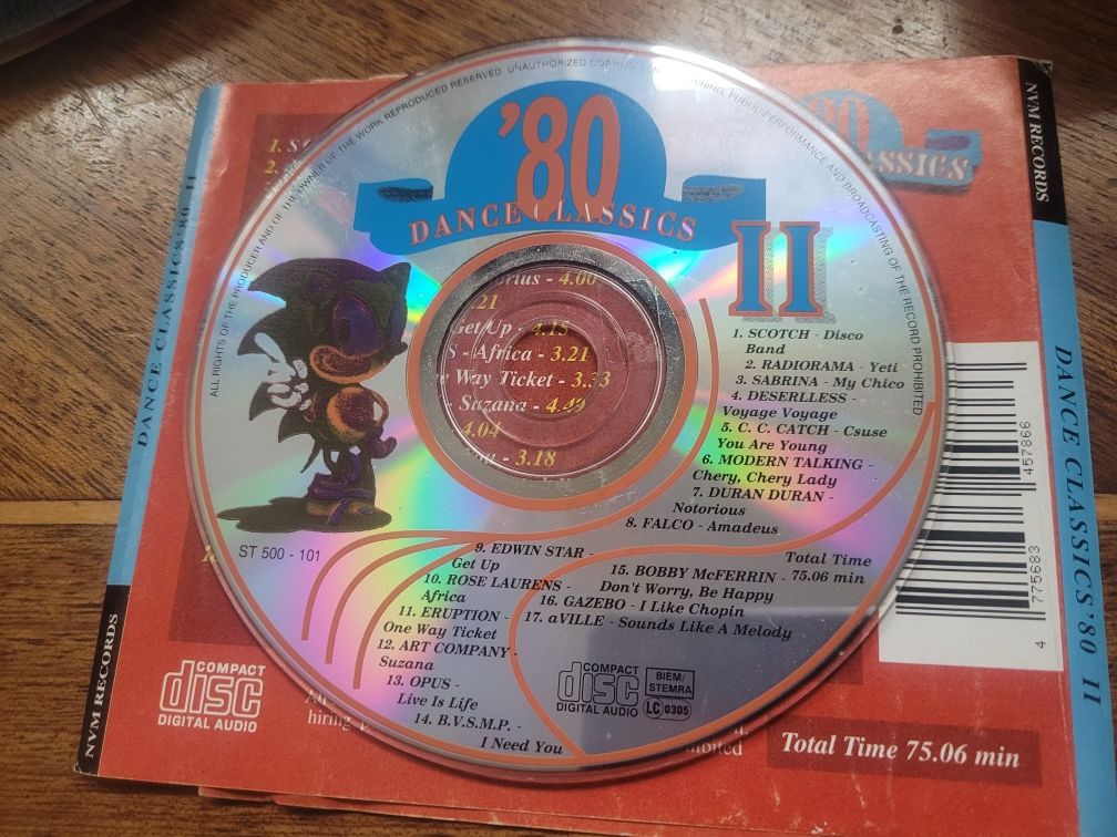 CD Dance Classics '80 II 1994 NVN Records wyd.nieoficjalne