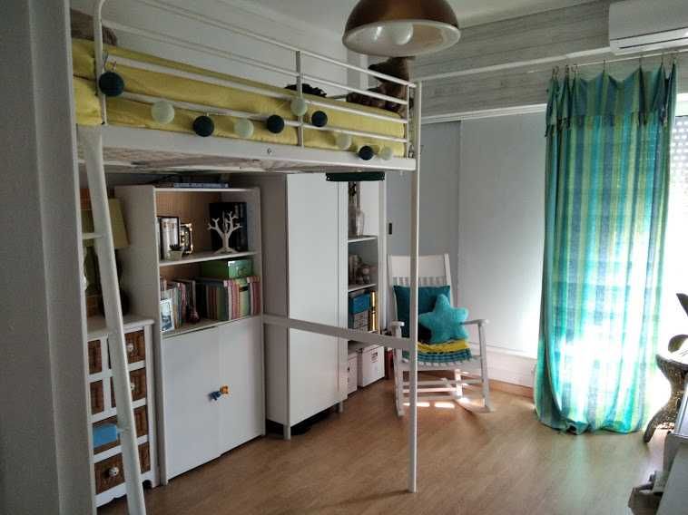 cama alta casal IKEA