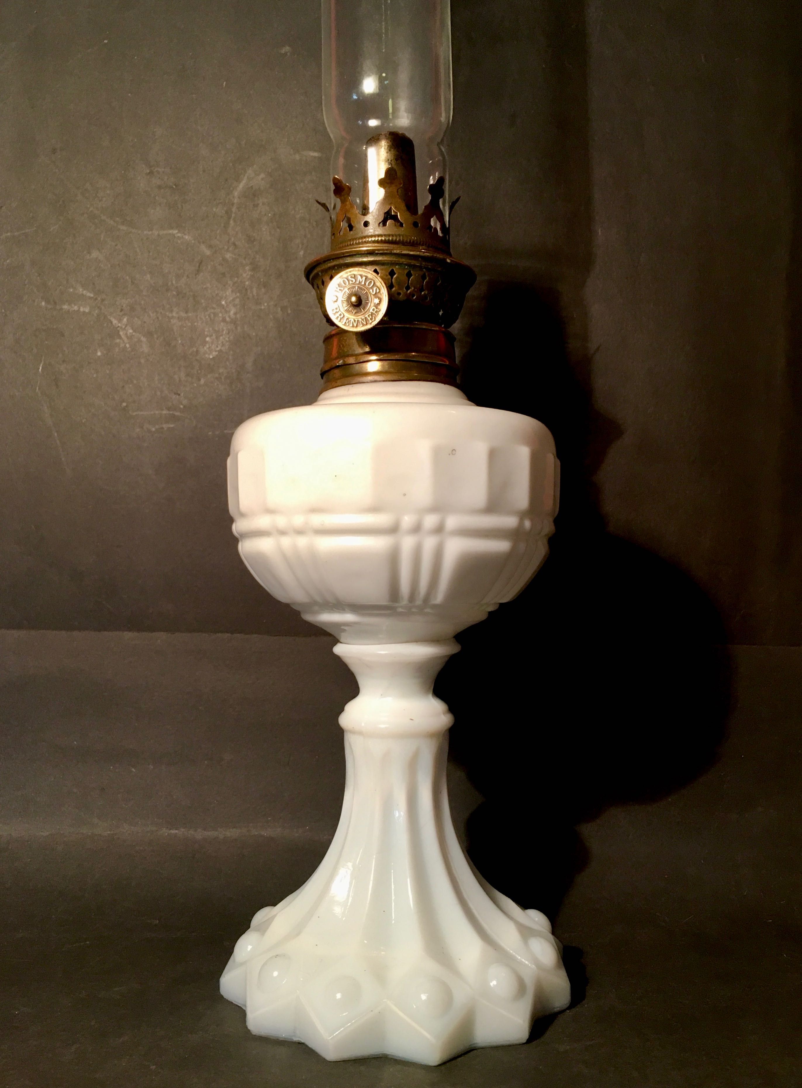 KOSMOS BRENNER - candeeiro antigo a petróleo - 51x11 cm/s