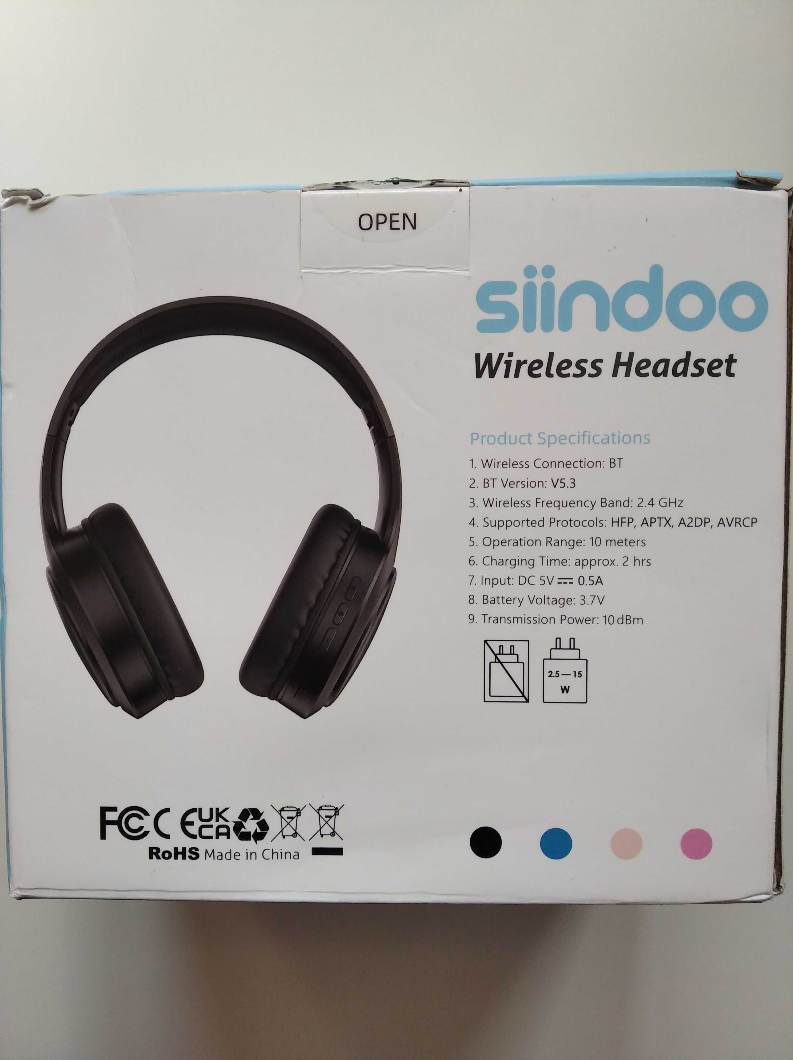 Навушники Bluetooth Siindoo JH-919 чорні