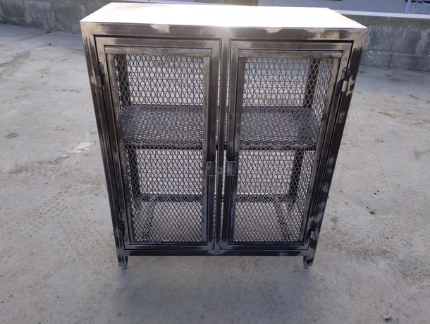 Barek  na alkohol industrialny szafka komoda metalowa regal