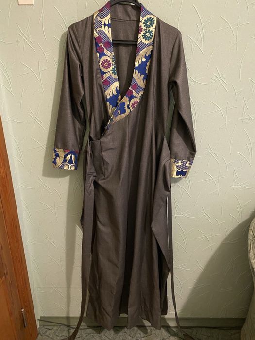 Сукня-кімоно з утепленої тканини