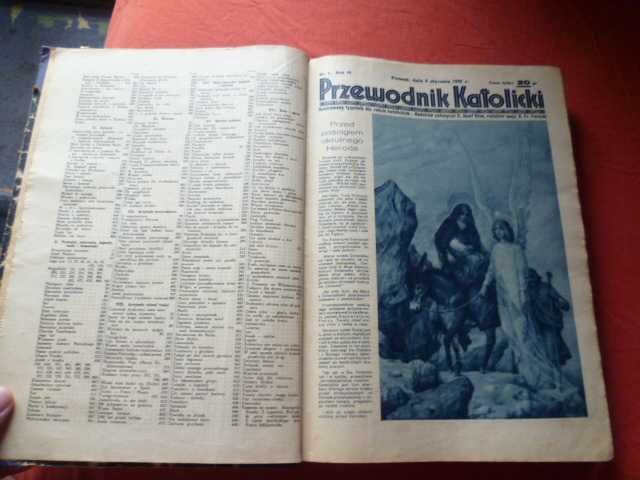 Przewodnik Katolicki tygodni ilustrowany rocznik 1935