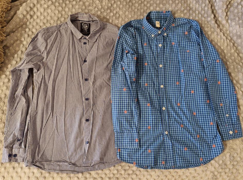 Набір з двох  бавовняних сорочок на хлопця