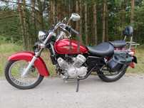 Honda Shadow 125 JC 29 , na kat .B . 1999 rok. Jak Yamaha drag Star.