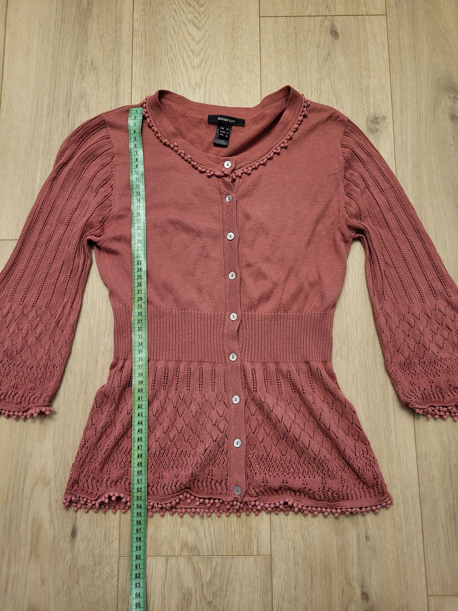 Koronkowy Sweterek Mango S / M