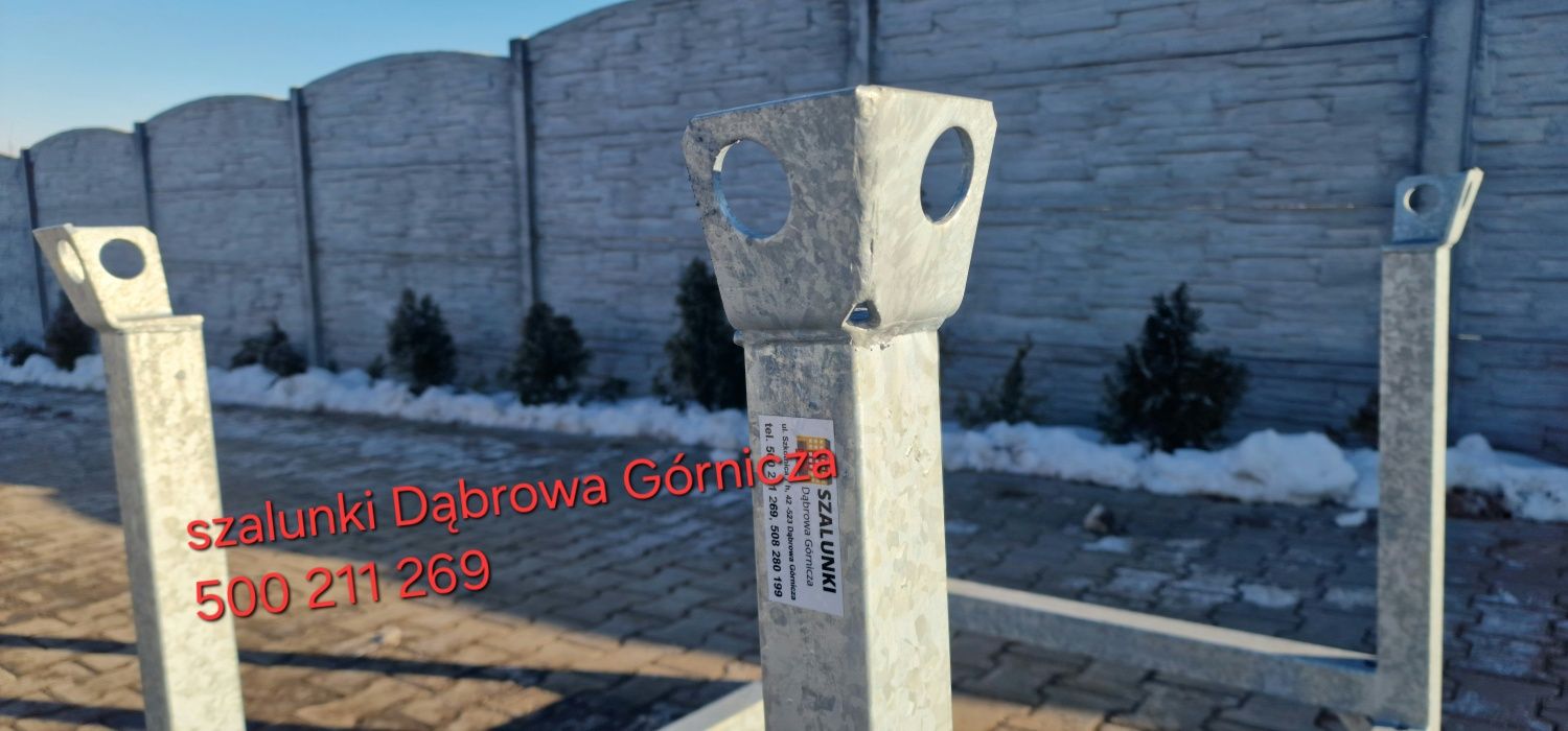 Palety metalowe kosze pojemniki rusztowanie szalunki stemple podpory