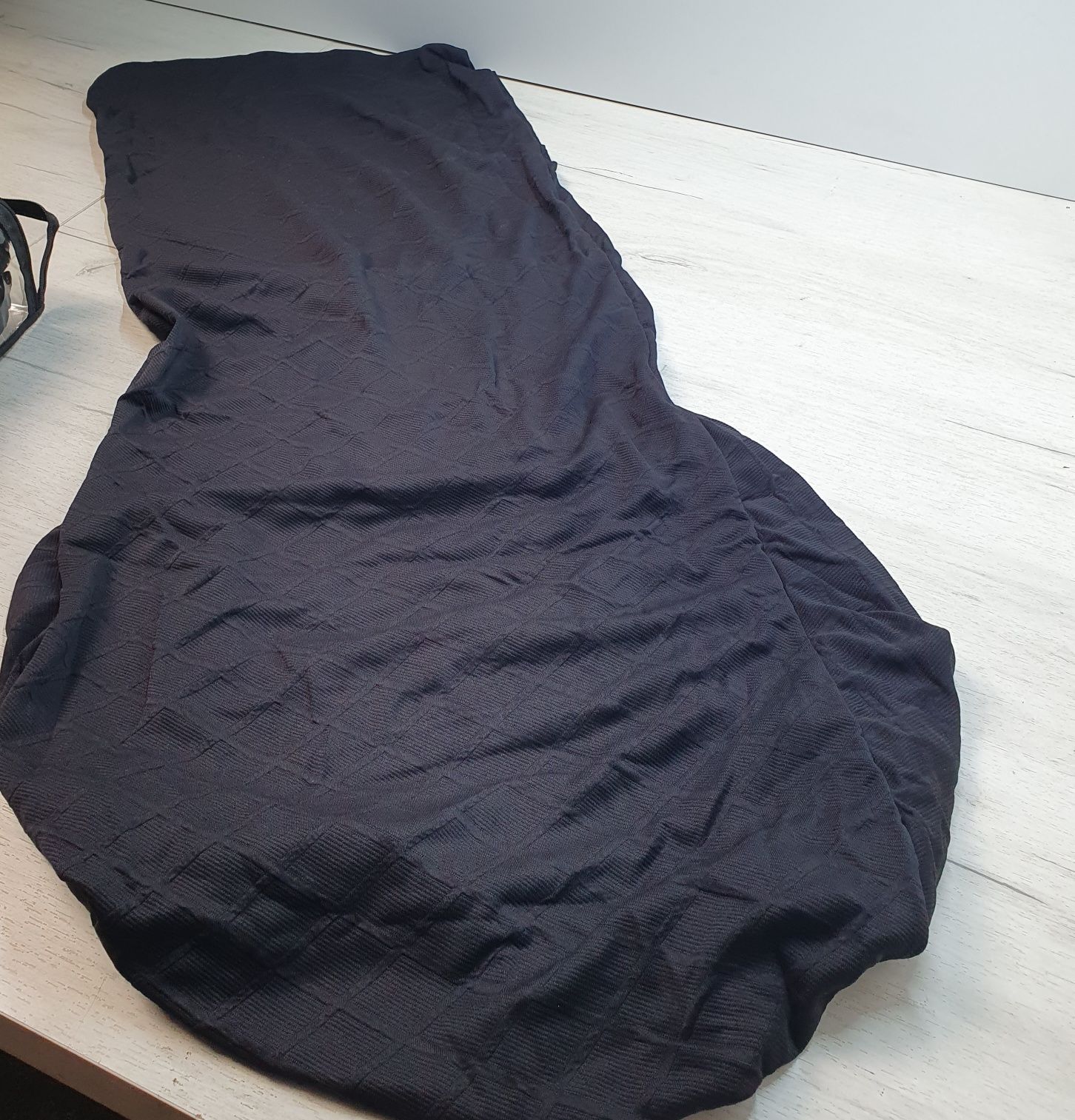 KELUINA pokrowce na krzesła 4 sztuki, czarne