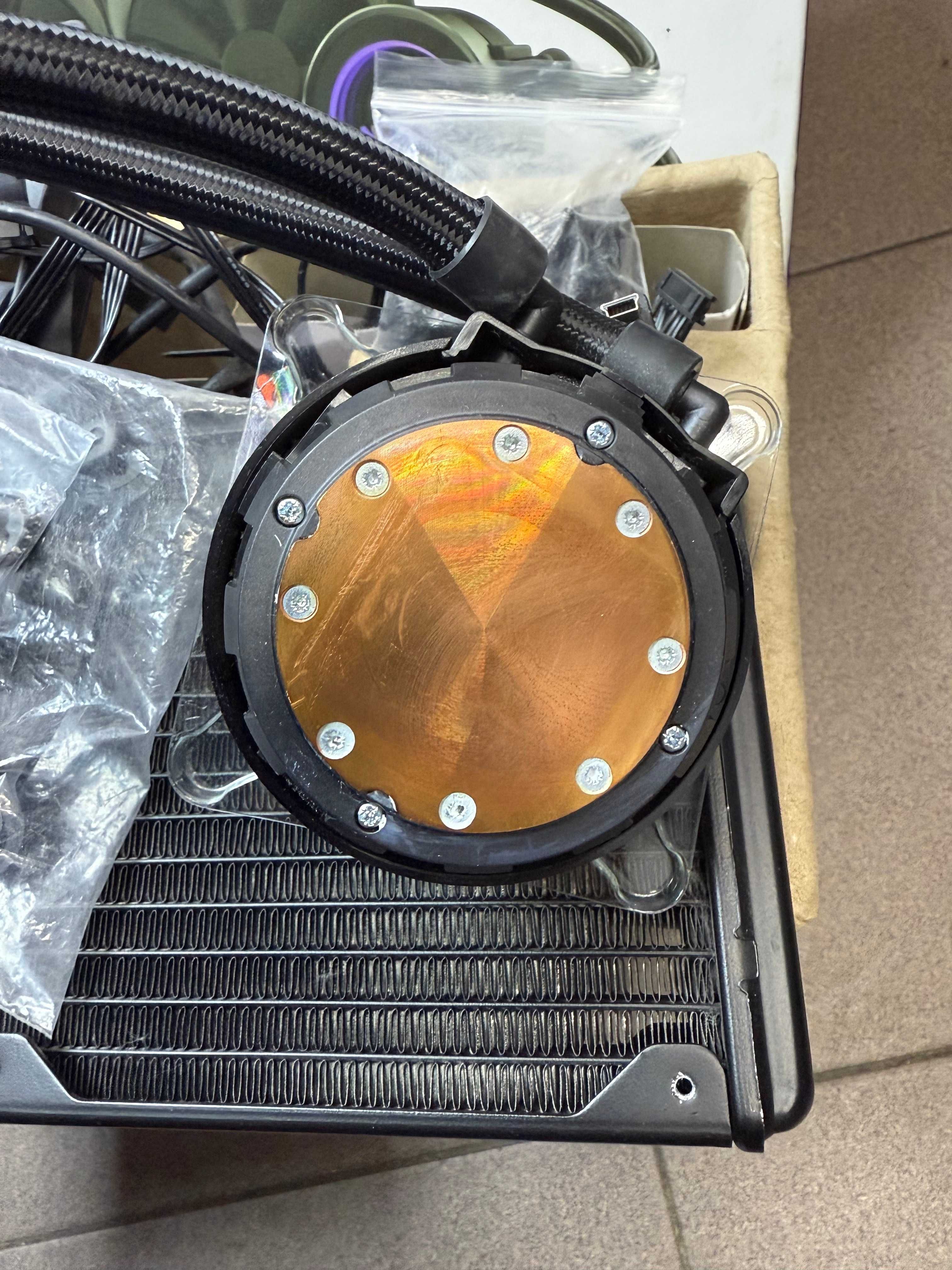 Chłodzenie wodne Kraken X62 280 mm Intel Amd