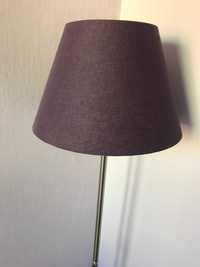 Lampa stojąca fioletowy abażur 150 cm