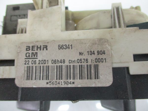 Comando chauffage / sofagem OPEL Astra G Hatchback (F48_, F08_)