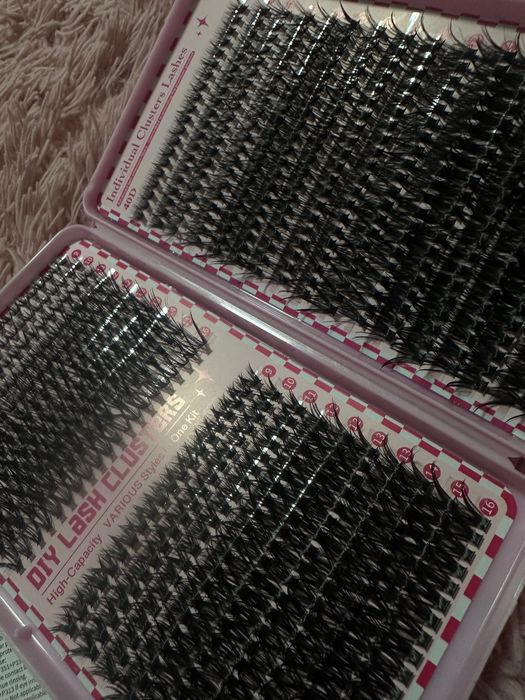 Набір вій з клеєм,пінцетом,щіточкою