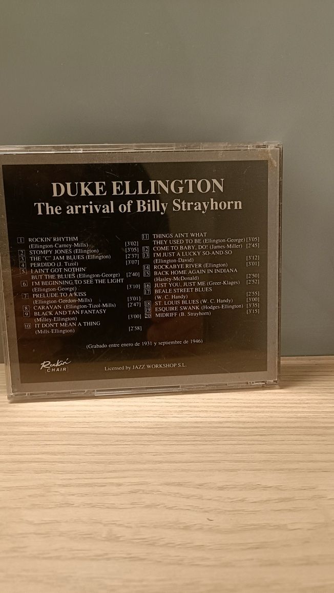 Duke ellington the arrival of Billy Strayhorn jezz CD
