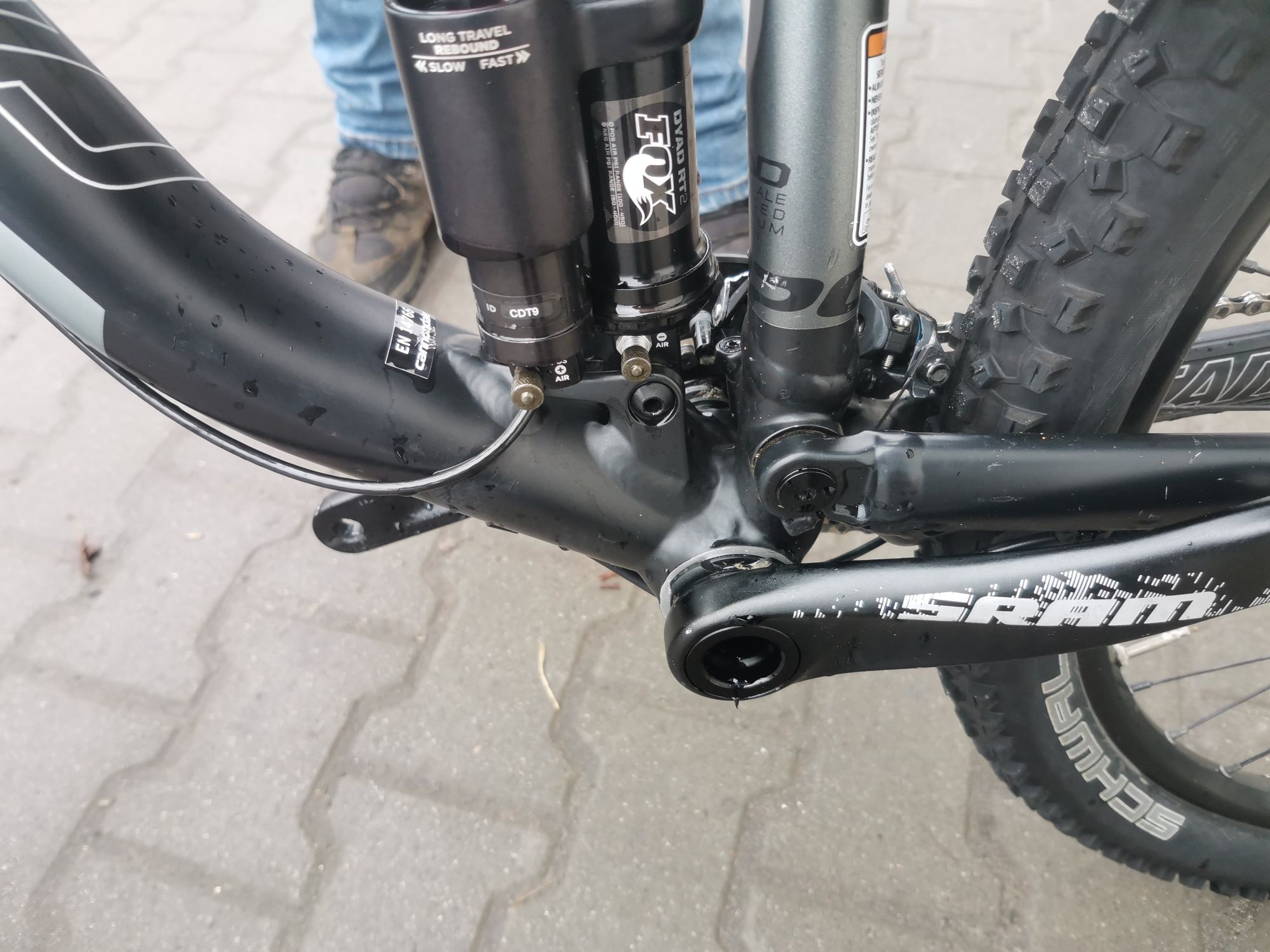 Велосипед двохпідвіс Cannondale Trigger 29 кол. Fox Air Sram Magura