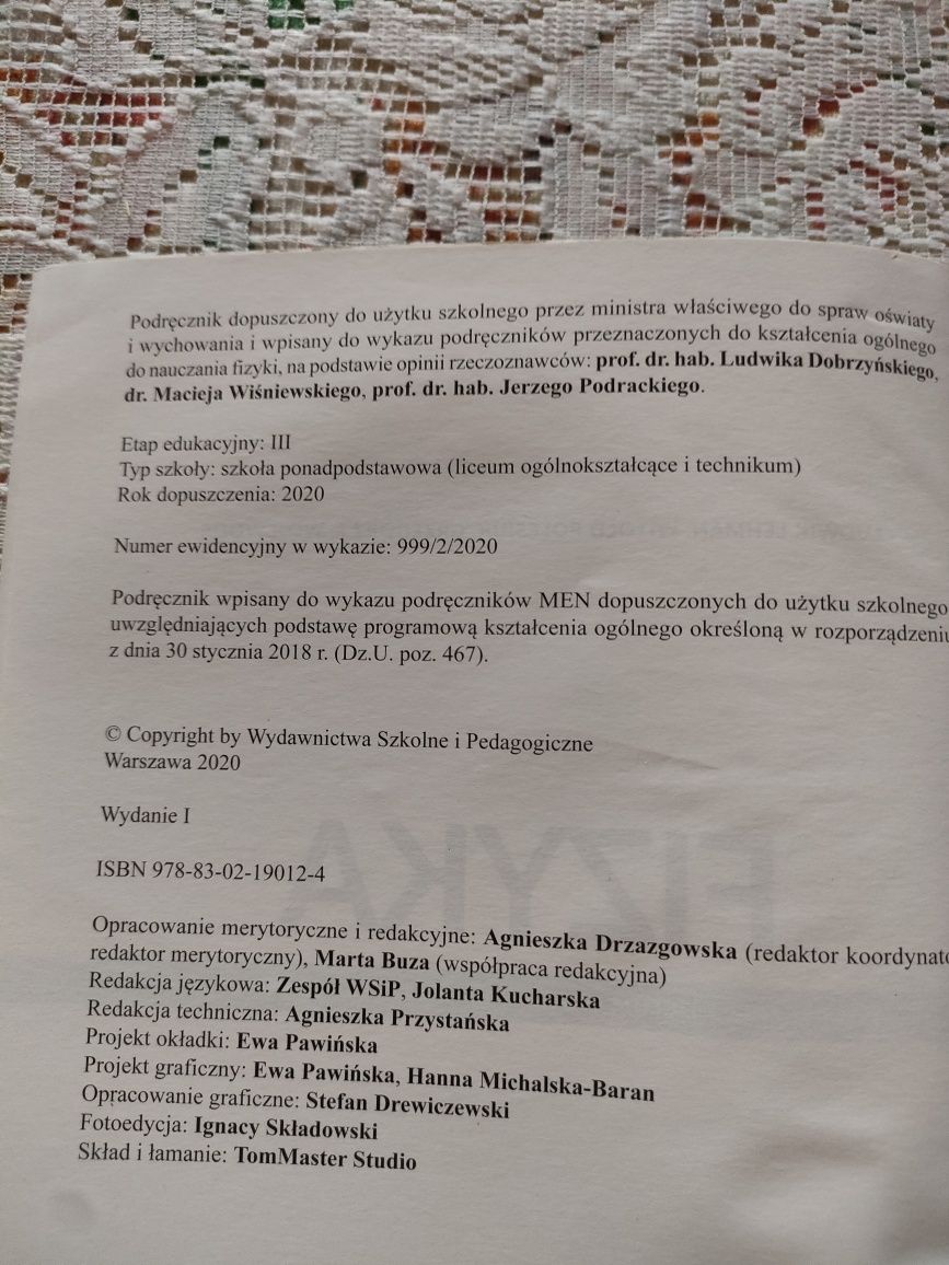 Podręcznik Fizyka 2 WSiP