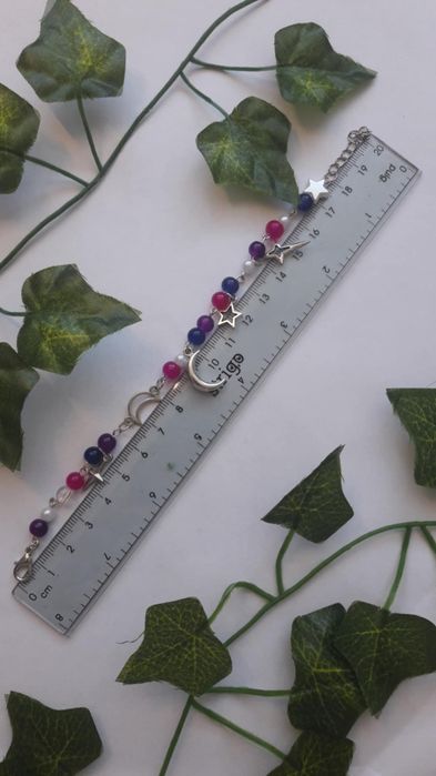 Bransoletka z gwiazdą i księżycem