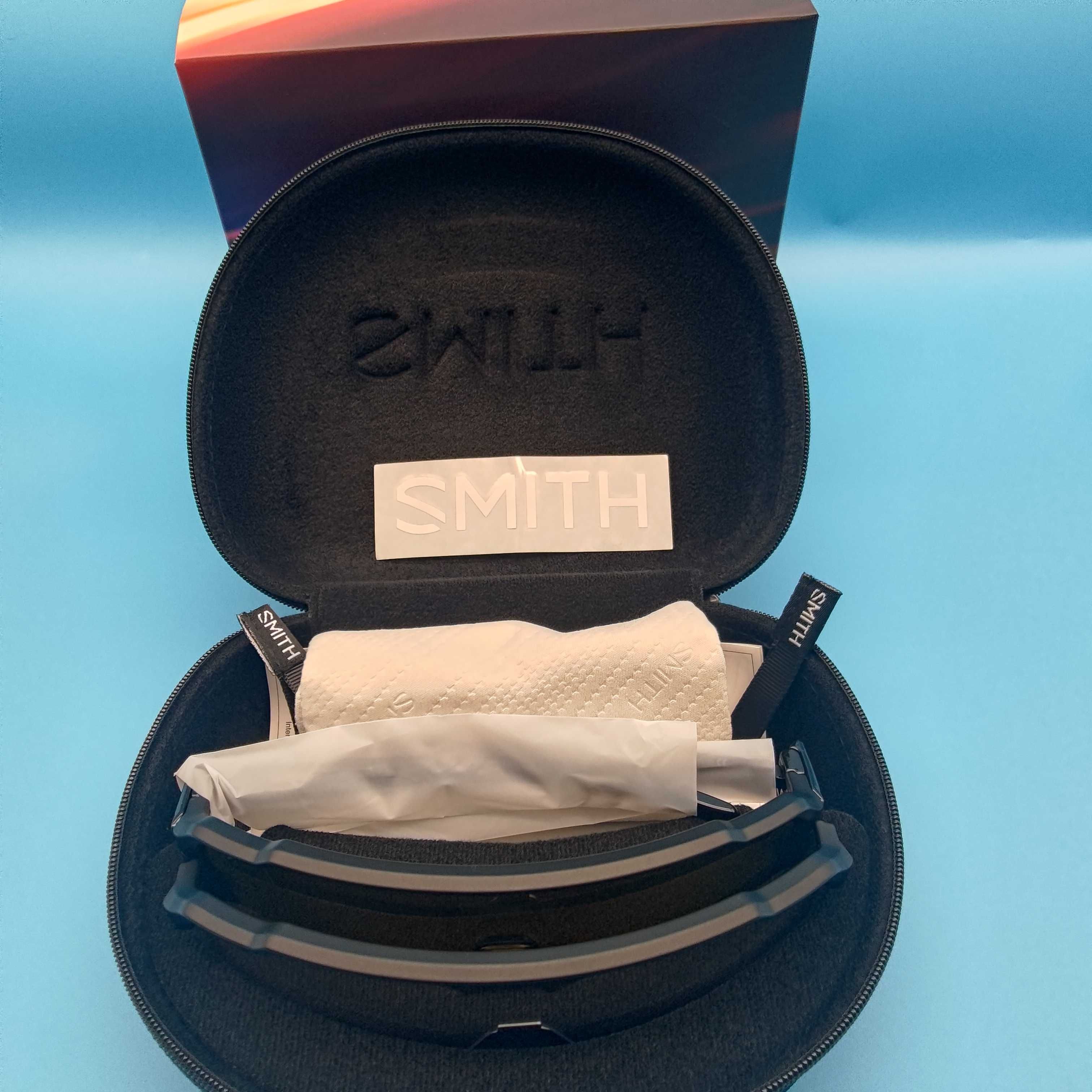 Okulary Smith Shift Mag Black Red mirror
