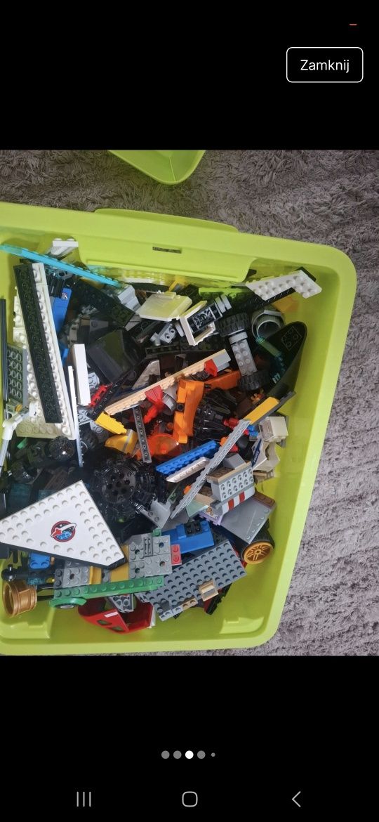 Klocki lego pudełko wazace 4.3kg