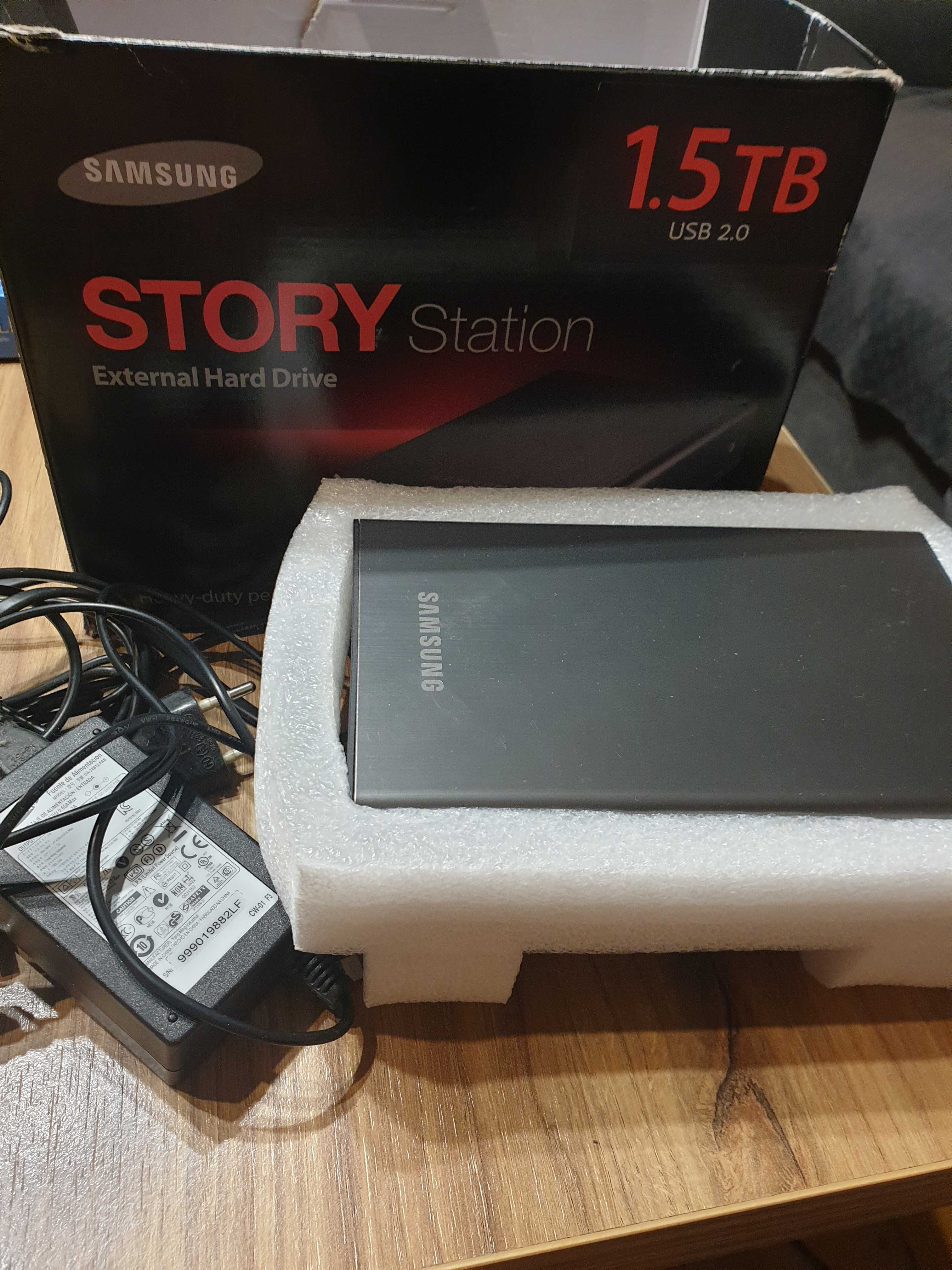 Dysk twardy Samsung Story Station 1.5 Tb usb 2.0.  973 godziny pracy.