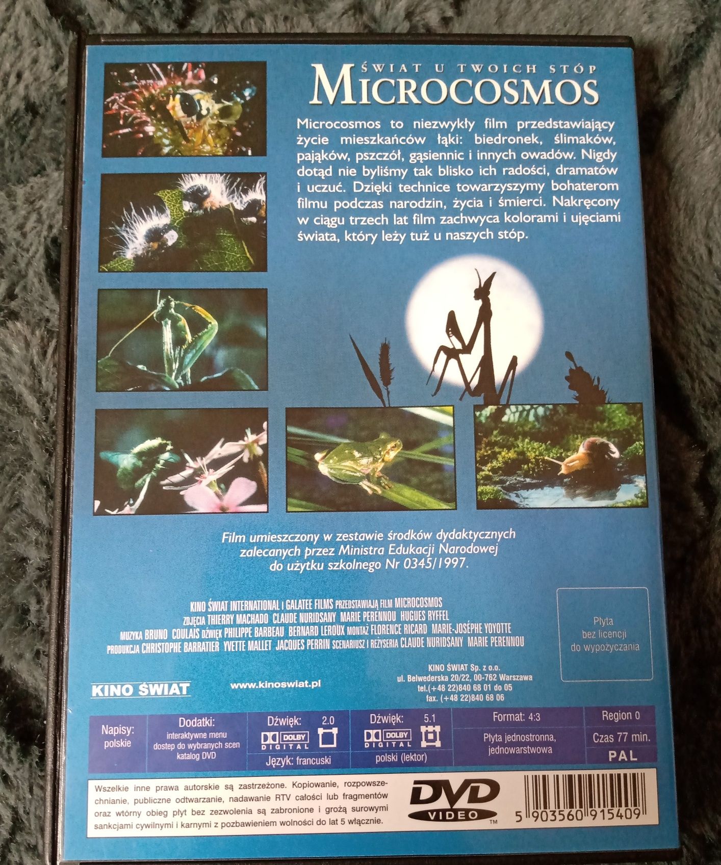 Microcosmos: świat u twoich stóp - DVD