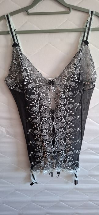 Elegancki Koronkowy gorset