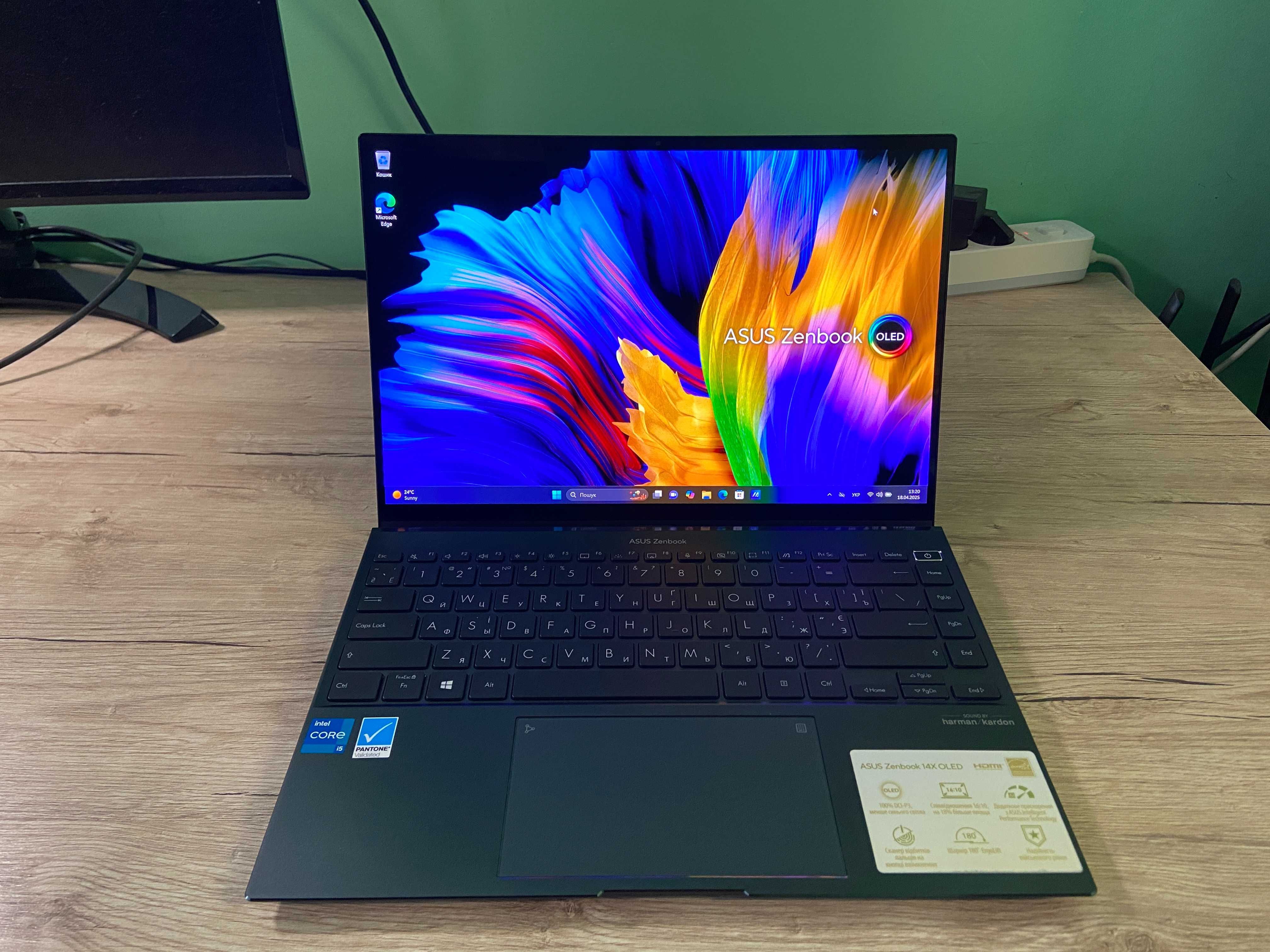 Продам ноутбук Ноутбук ASUS ZenBook 14X OLED UX5401EA-L7102T Pine Grey