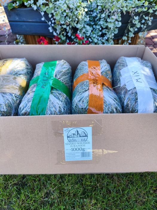 Sianko wiejskie jurajskie ziołowe  4 szt. × 1kg