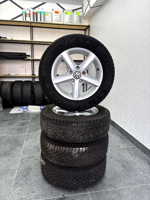 Диски з резиною vw 5×112  r15