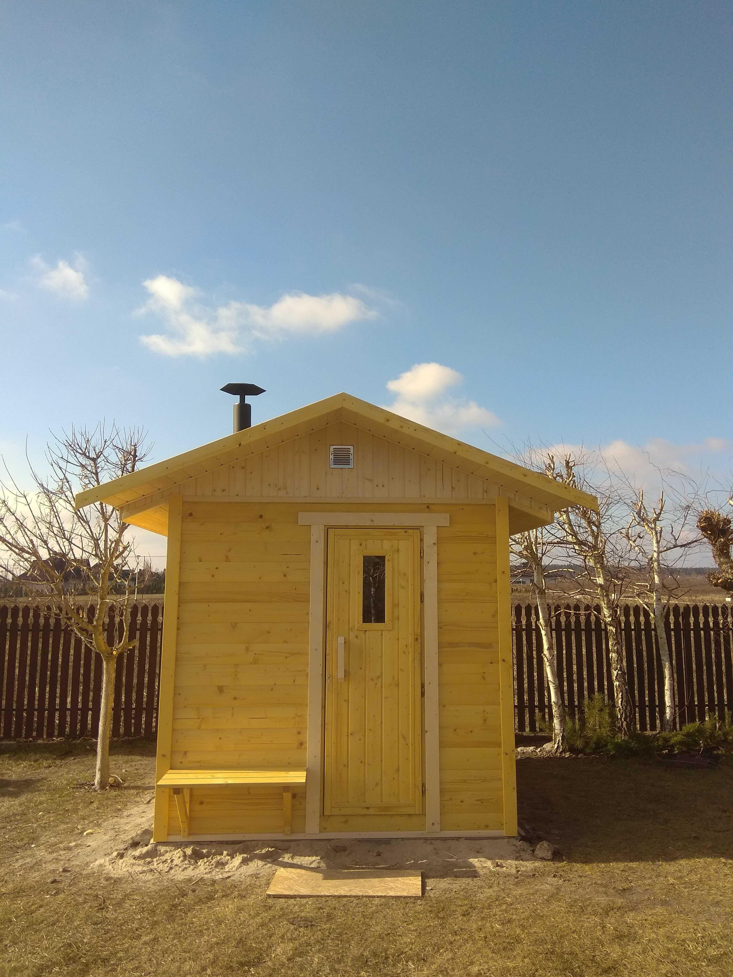 Sauna A2Domki sauna 240 cm x 260 cm x 260 cm