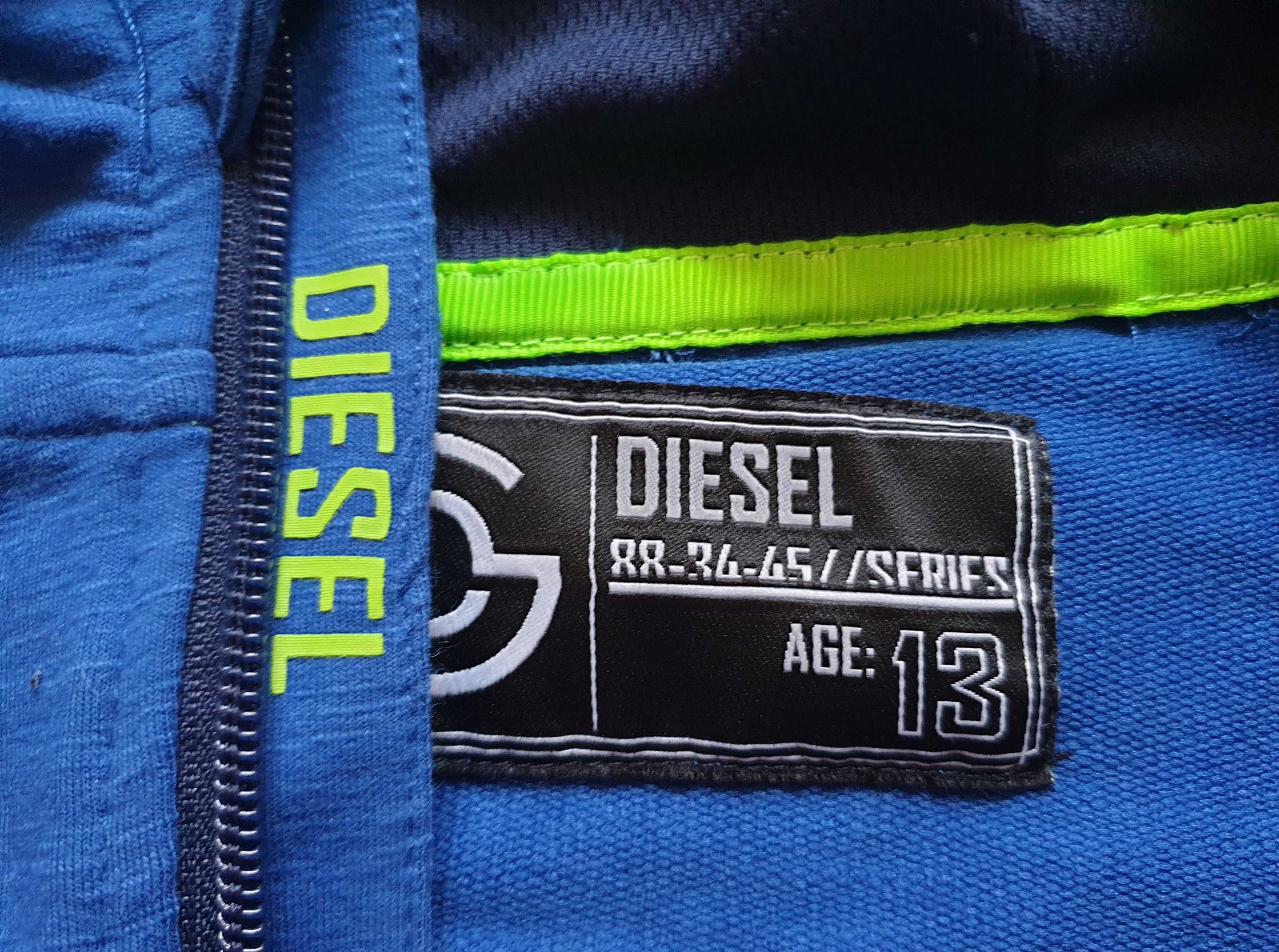 Bluzy dresowe Diesel, H&M r. 158 cm - 2 sztuki