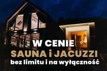 Nocleg dom Premium 12 os. w górach. Jacuzzi sauna bilard w cenie.
